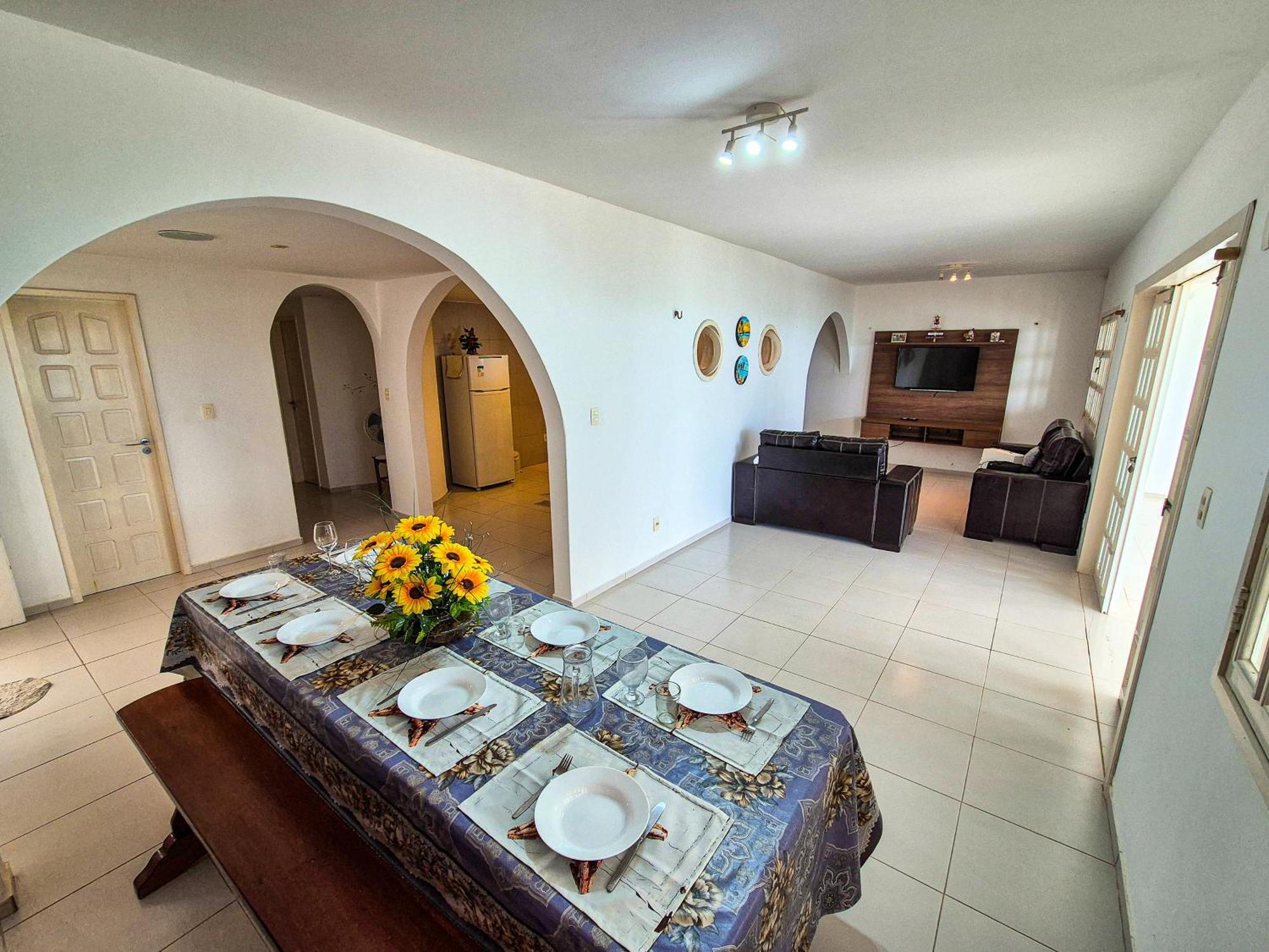 Casa Vista Ao Mar Villa Canoa Quebrada Bagian luar foto