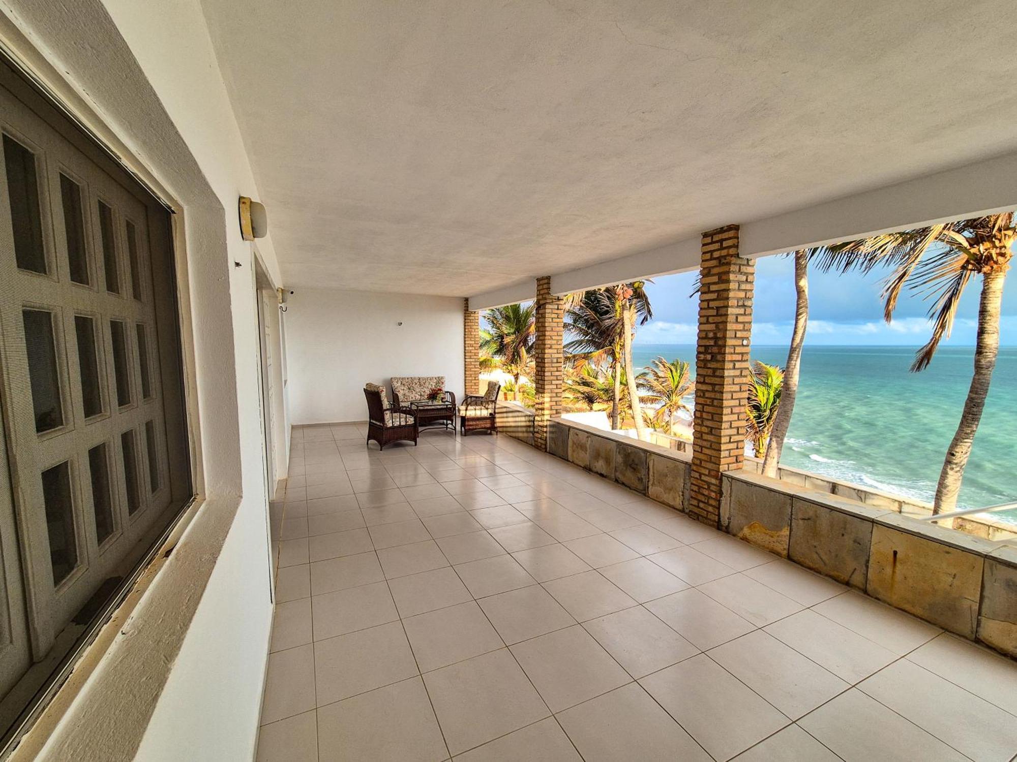 Casa Vista Ao Mar Villa Canoa Quebrada Bagian luar foto